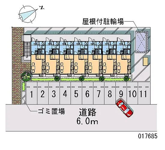 八戸市東白山台２丁目 月極駐車場